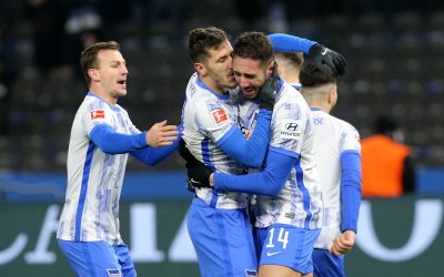Herthaner im Fokus: Mit Pärchen gegen Bielefeld gewonnen