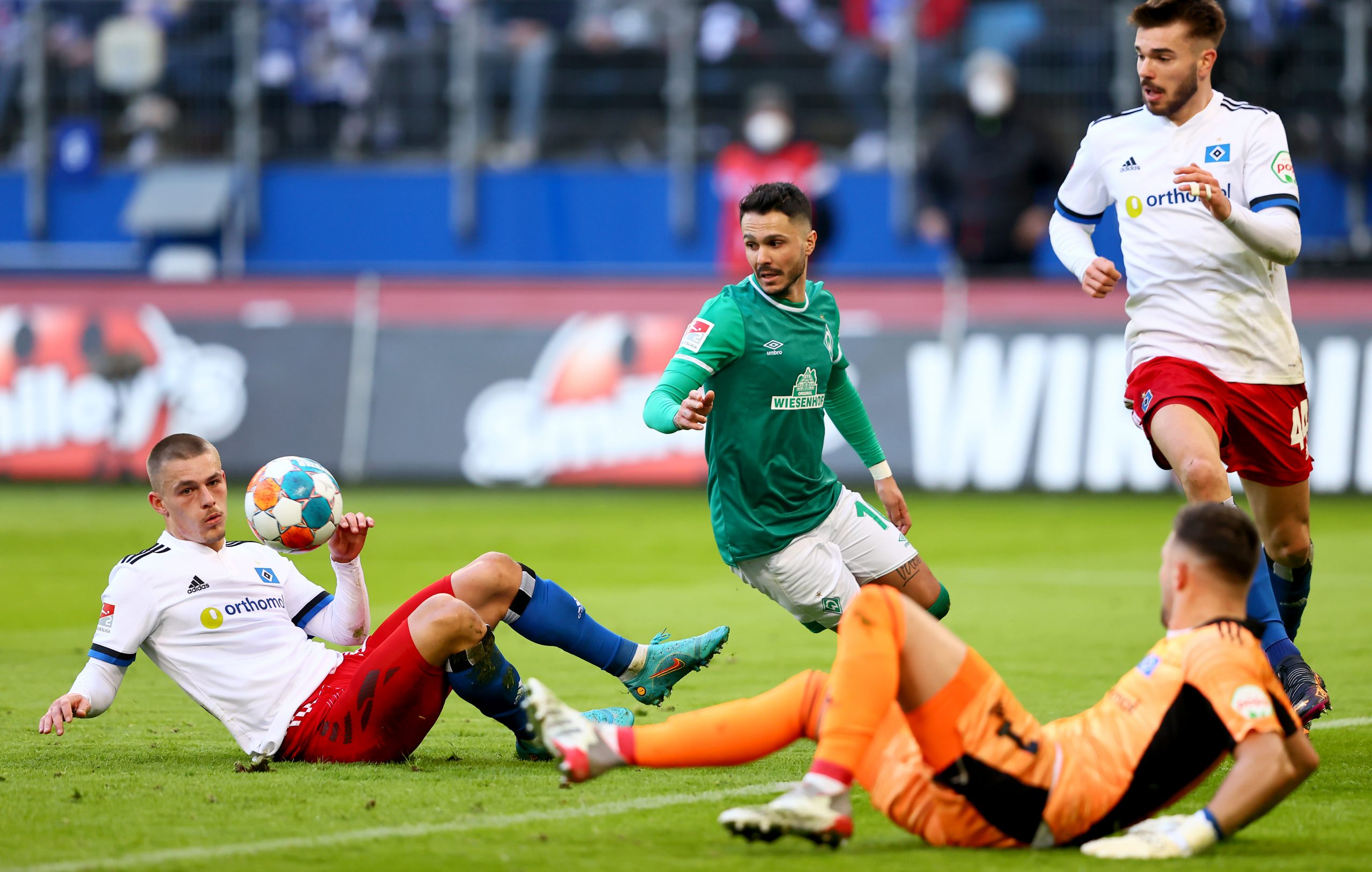 Ausgebremst: Werder Bremen knackte den HSV