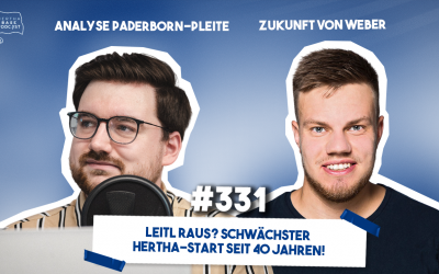 Podcast #331 Leitl raus? Schwächster Hertha-Start seit 40 Jahren!