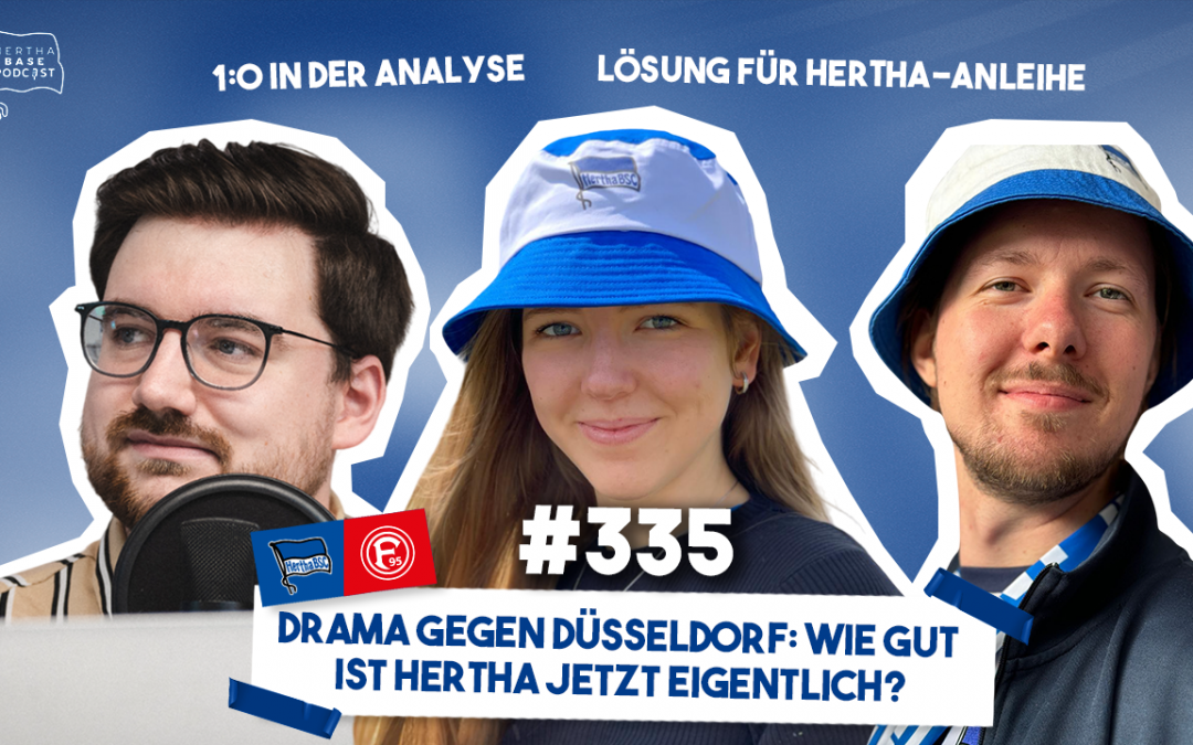 Podcast #335 Drama gegen Düsseldorf: Wie gut ist Hertha jetzt eigentlich?
