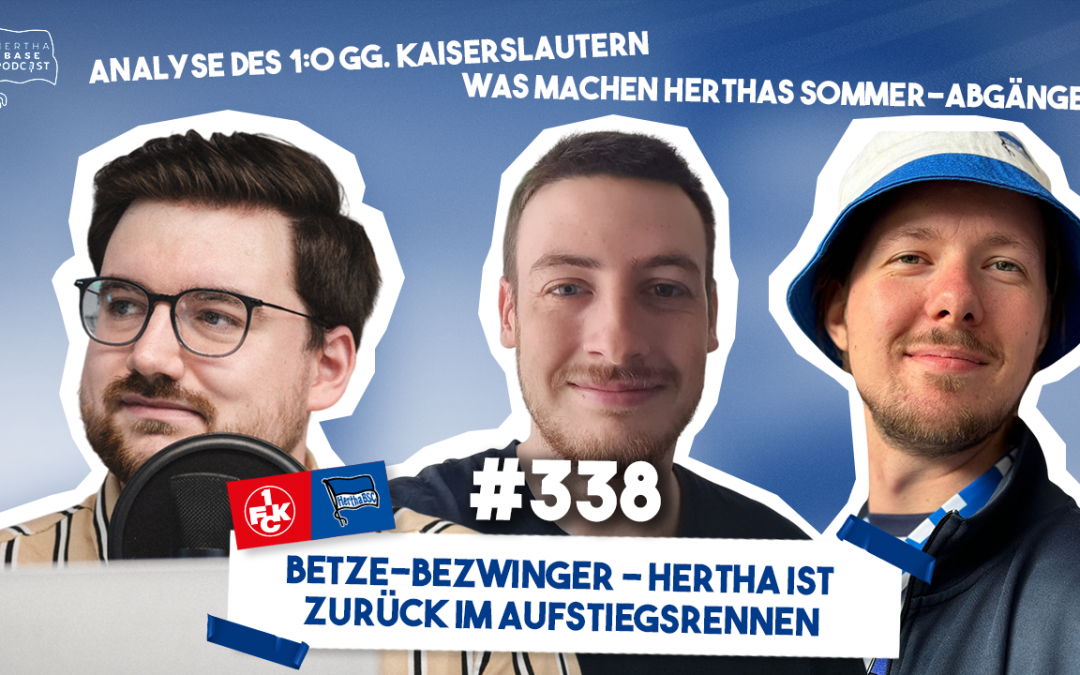 Podcast #338 Betze-Bezwinger – Hertha ist zurück im Aufstiegsrennen