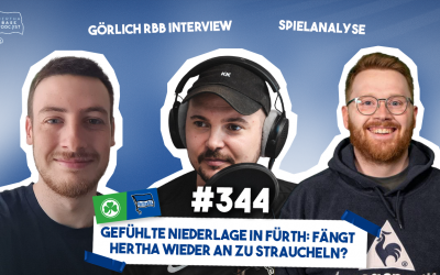 Podcast #344 Gefühlte Niederlage in Fürth: Fängt Hertha wieder an zu straucheln?
