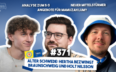 Podcast #371 Alter Schwede: Hertha bezwingt Braunschweig und holt Nilsson